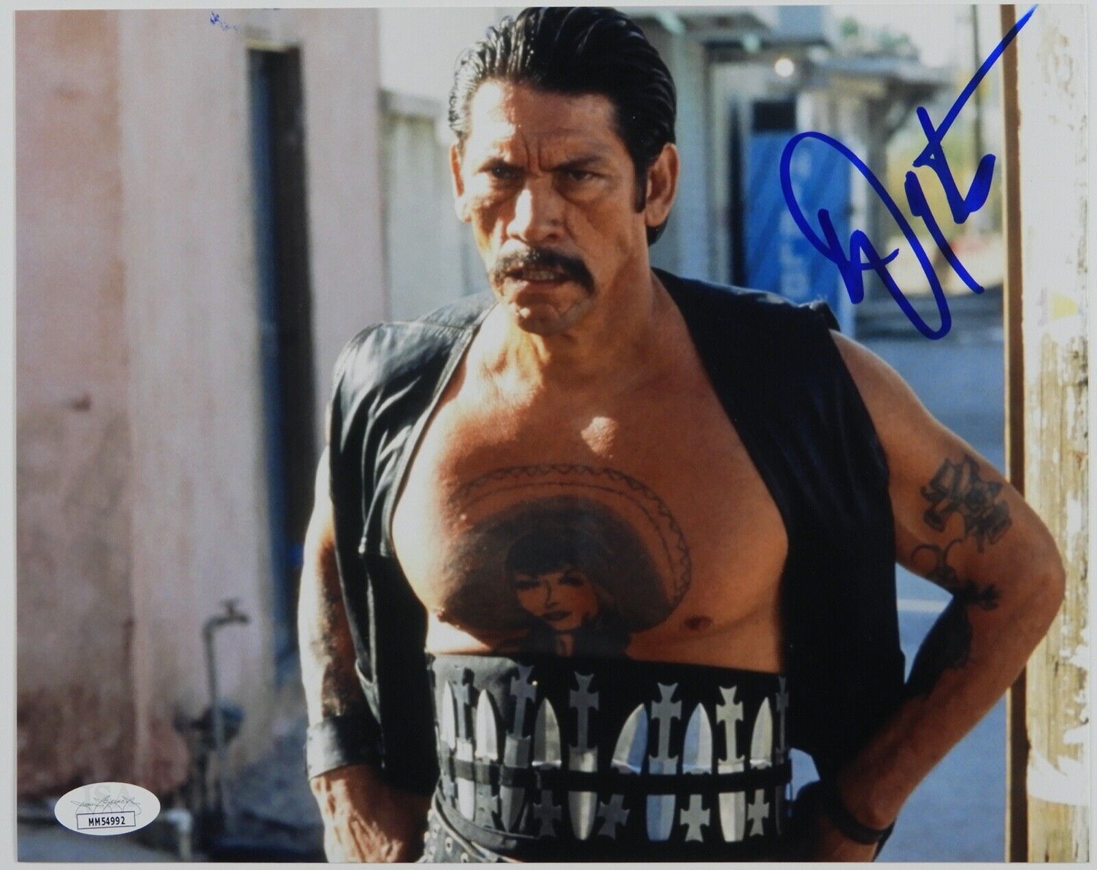 Danny Trejo Autograph JSA 8 x 10 Signed Photo Poster painting