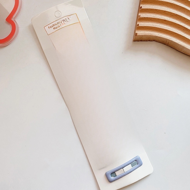 Sweet BB Clip Cream Color Broken Hair Headdress Oil Drop Cute Hair Clip Children’s Bangs Paint Edge Clip Candy Color