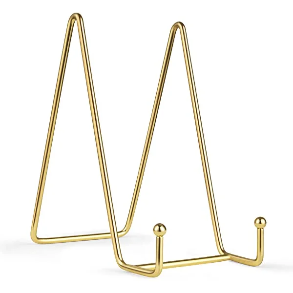 Plate Display Stands - Picture Frame Holder Stands for Display Photos, Platter, Decorative Plate Dish and Ta