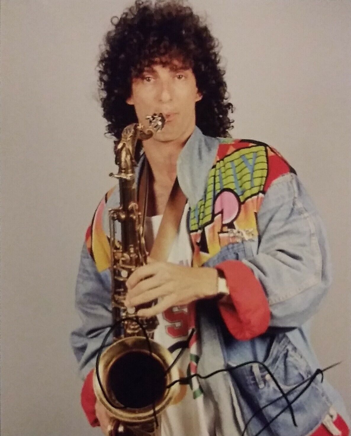 Kenny G signed 8 x 10