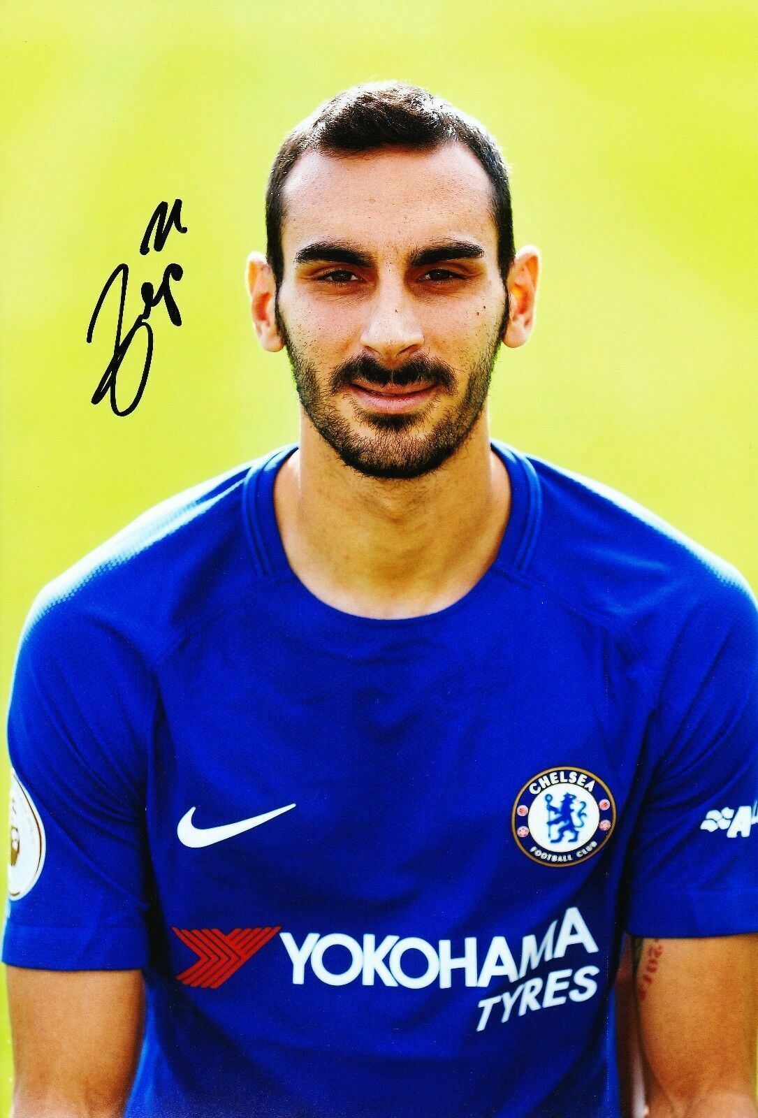 Davide Zappacosta Signed 12X8 Photo Poster painting Chelsea FC Autograph AFTAL COA (1898)