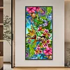 (40*80cm)Butterfly Flower - Full Round Drill Diamond Painting