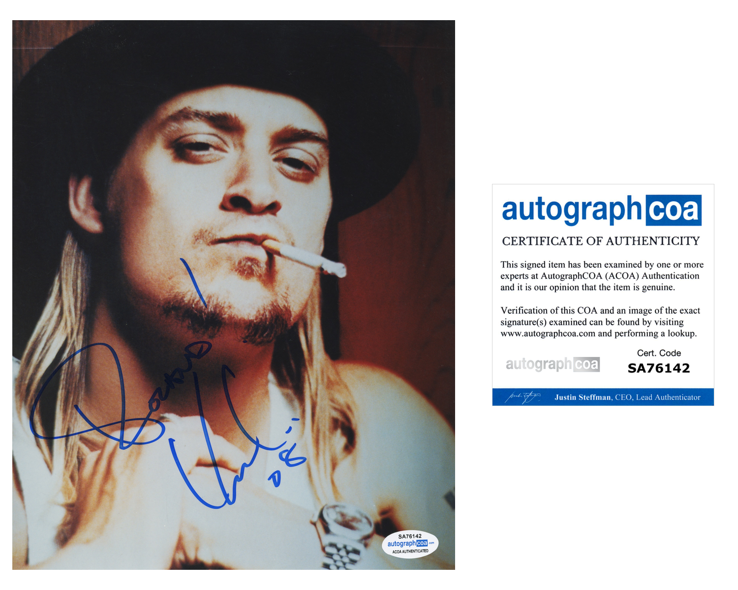 Kid Rock Signed Autographed 8x10 Photo Poster painting ACOA COA