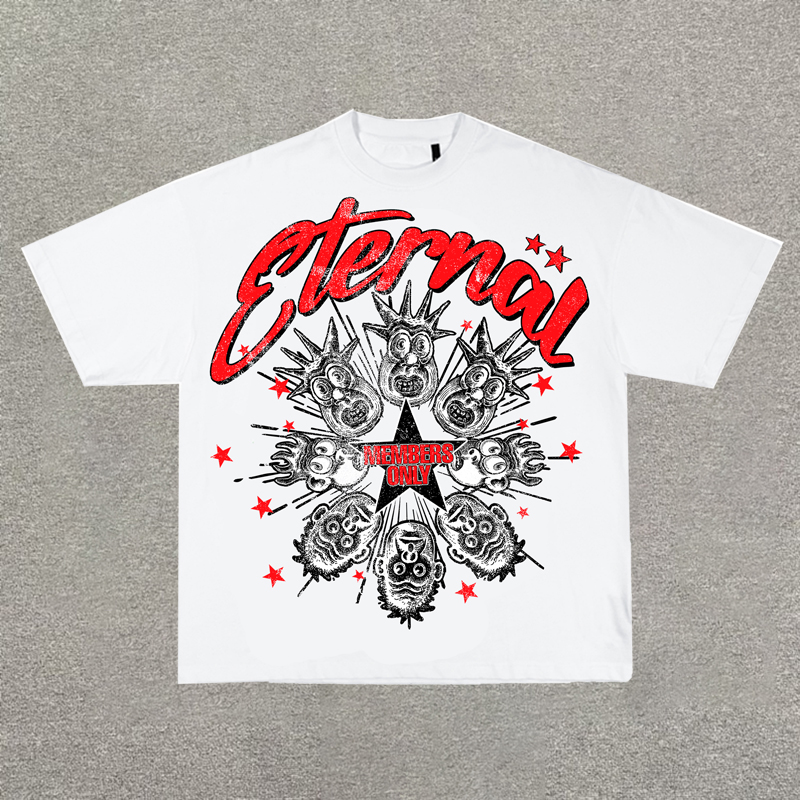 Sopula Unisex Eternal Print Cotton T-Shirt - SOPULA