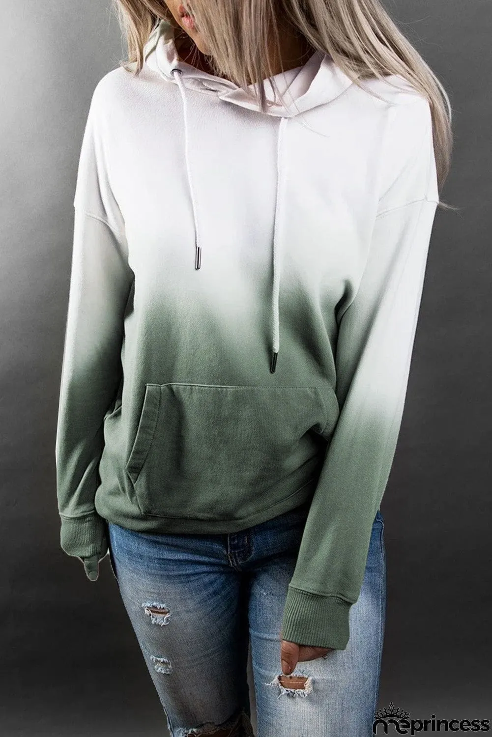 Gradient Long Sleeve Hoodie