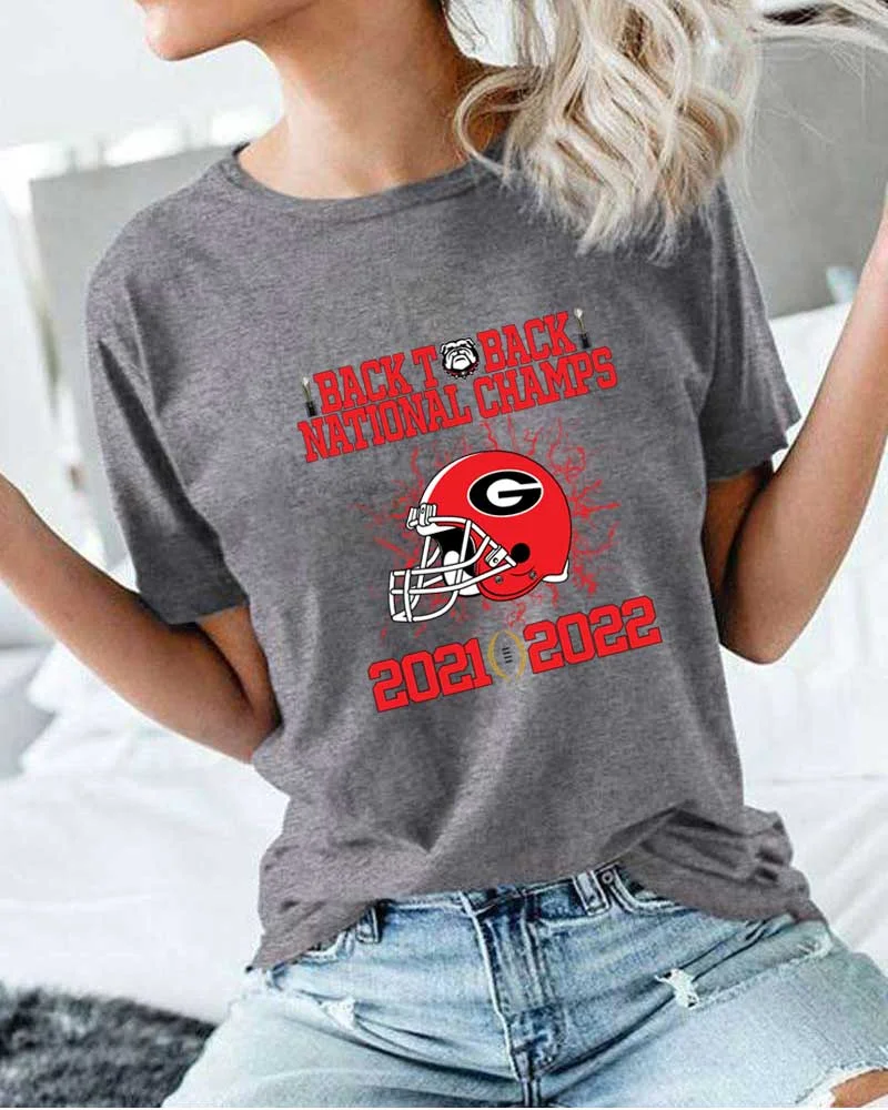 Back to Back National Champions T-Shirt