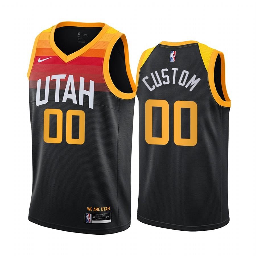 Custom Utah Jazz 2021-22 City Edition Jersey mysite