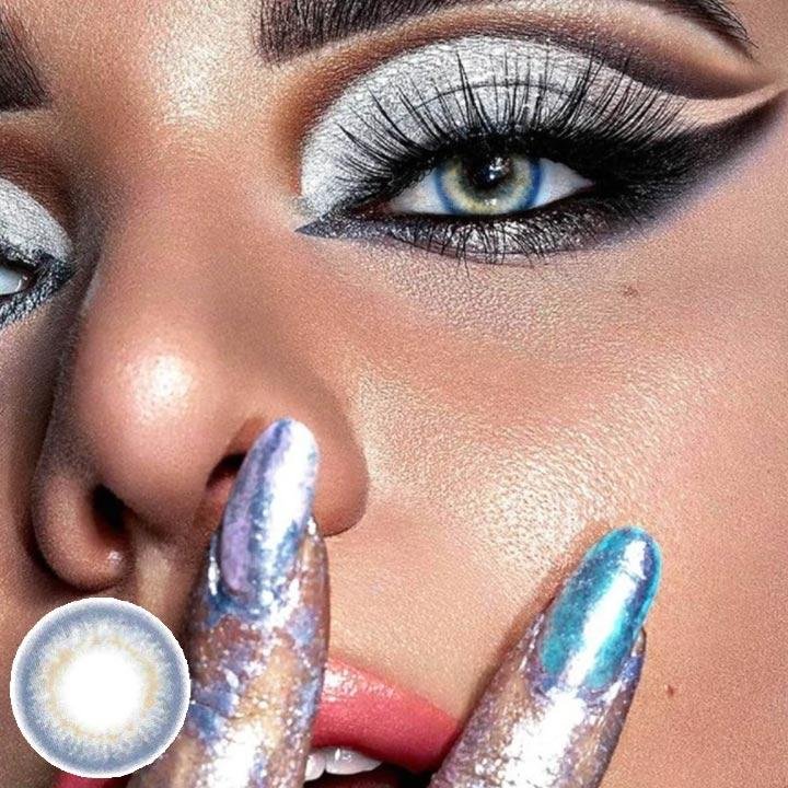 Caribbean Blue Natural Colored Contact Lenses