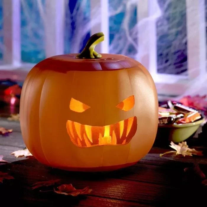 Talking Halloween Pumpkin Projector