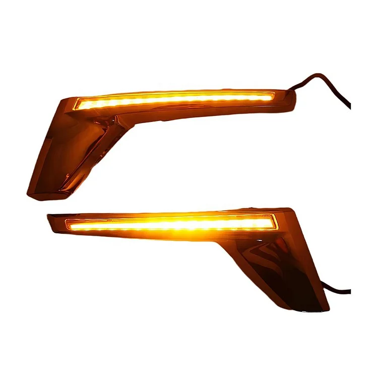 Front Grille LED daytime light For Toyota Land Cruiser lc200 lc 200 2016 2019 fog lamp plug and play fog light fog lamp Assembly ITN Auto