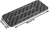 AMK Carbon Fiber Battery Tray ESC Receiver Mount for 1/10 SCX10 RC Crawler Cheater Rigs LCG Chassis Lower Center of Gravity Rails