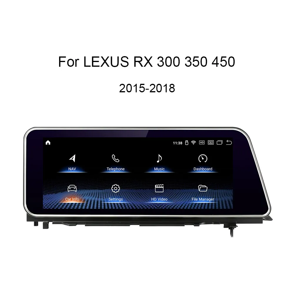 For LEXUS RX350 2015-2018 year Android Car Radio Audio CarPlay GPS Navigation Multimedia Player