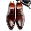 Mens High Quality Derby Dress Shoes