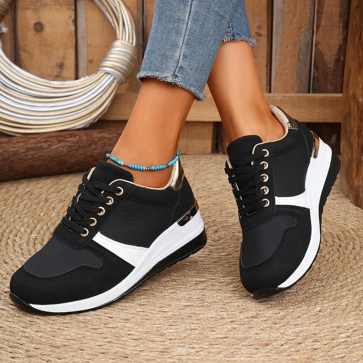 Yyvonne Sports Single Shoes Women's New Fashion In The Spring Of 2025 Casual Thick Soles Are Comfortable