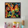 Butterfly - 9CT Full Beaded Cross Stitch Kit(40x40cm)