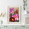 (5 Sizes) Butterfly Flower-Full Square Diamond Painting