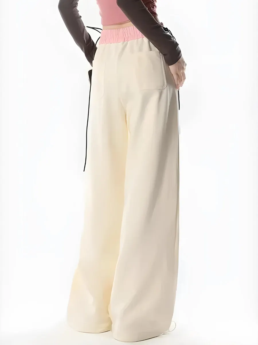 Brownm Girl Lace Up Sweatpants