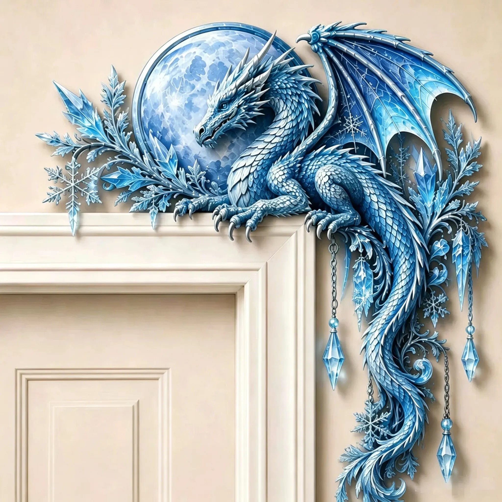 Dragon Moon Door Corner Light