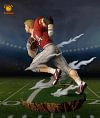 Football Player Reiner Braun - Attack On Titan Resin Statue - Model Power Studio