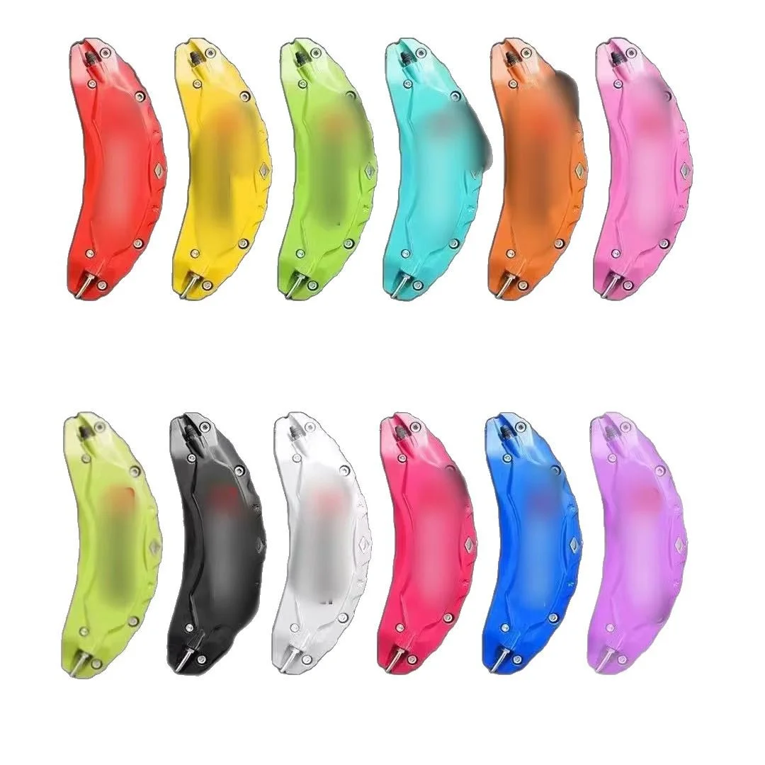 New upgraded car aluminum alloy brake caliper cover sports fashion modification decoration(Genuine aluminum alloy screw fixing)