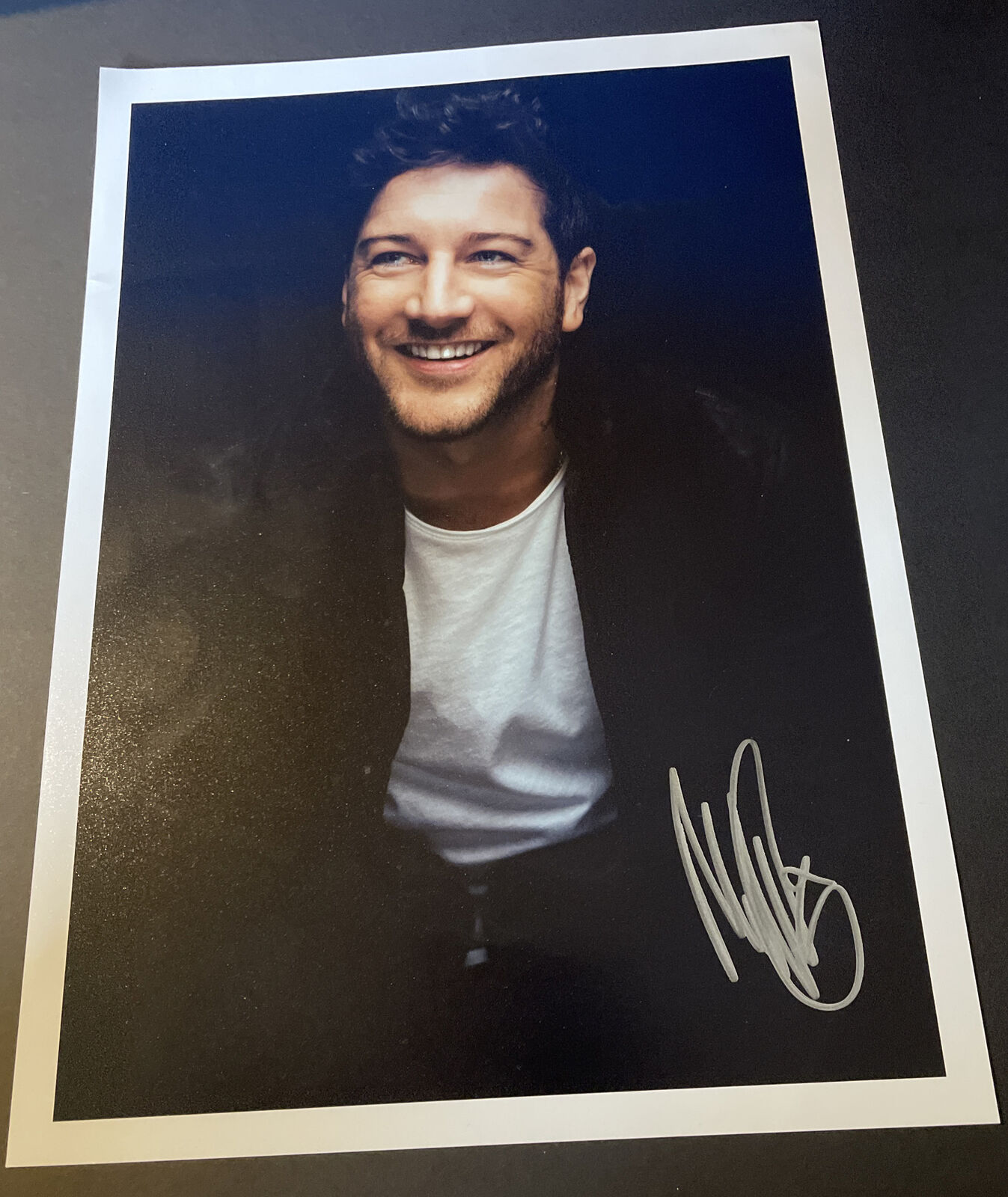 Hand Signed A4 Photo Poster painting MATT CARDLE Singer Songwriter - RARE Autograph Music