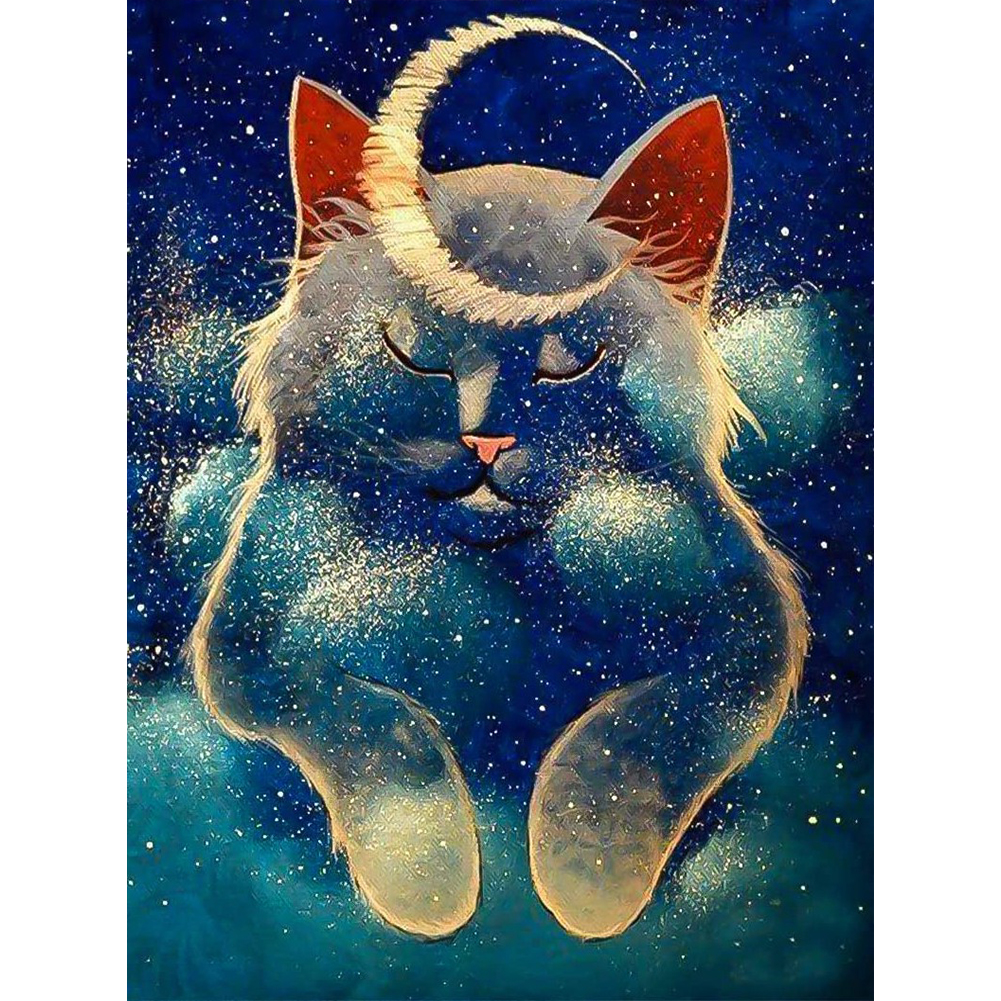 

Wolf - 11CT Stamped Cross Stitch - 40*50CM, 501 Original