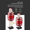 Funny Cigarette Holder Funny Santa Claus in The Wooden Barrel Cigarette Dispenser Cigarette Holder Prank Toy Gift for Man