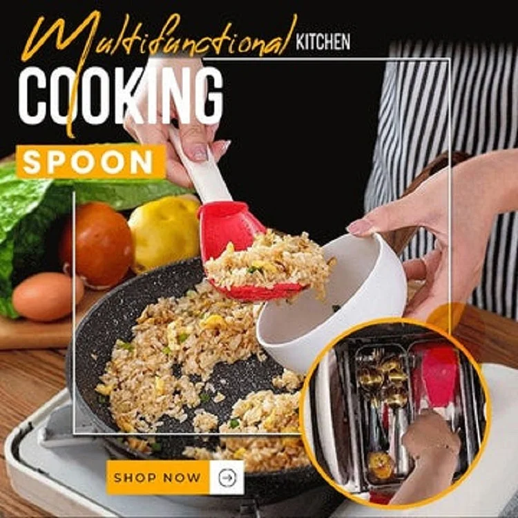 Multifunctional Kitchen Cooking Spoon slivor