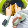 Soap Dispensing Dish Brush Press Type Washing Up Brush Soft Bristle Automatic Liquid Adding Brush for Shoes Clothes Household