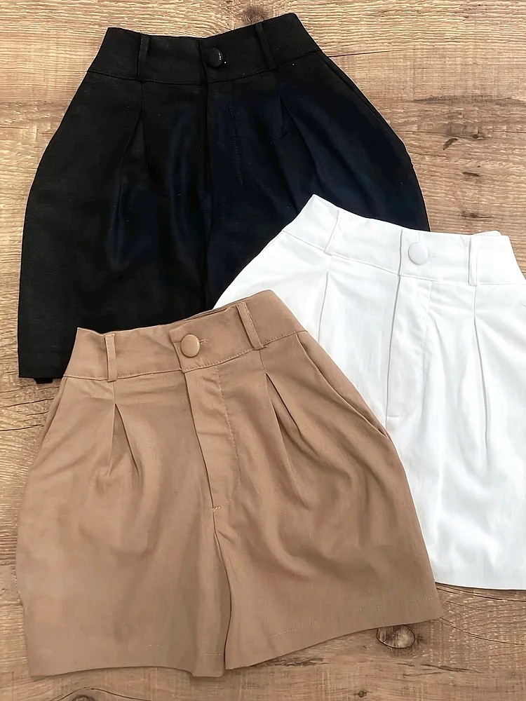 Three-Piece Set Of Casual And Comfortable Shorts For Daily Commuting