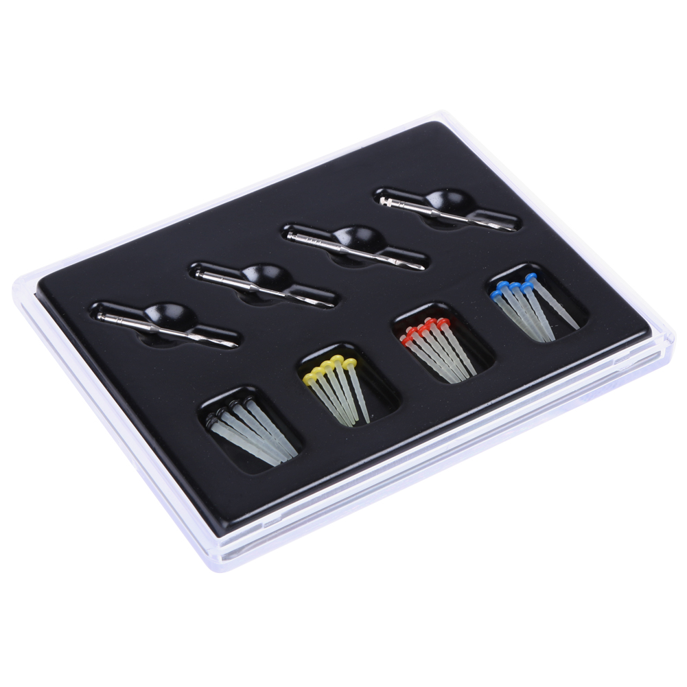 

1 Box Dental Fiber Set 20 pcs Fiber Post & 4 Drills Dentist Product, 501 Original
