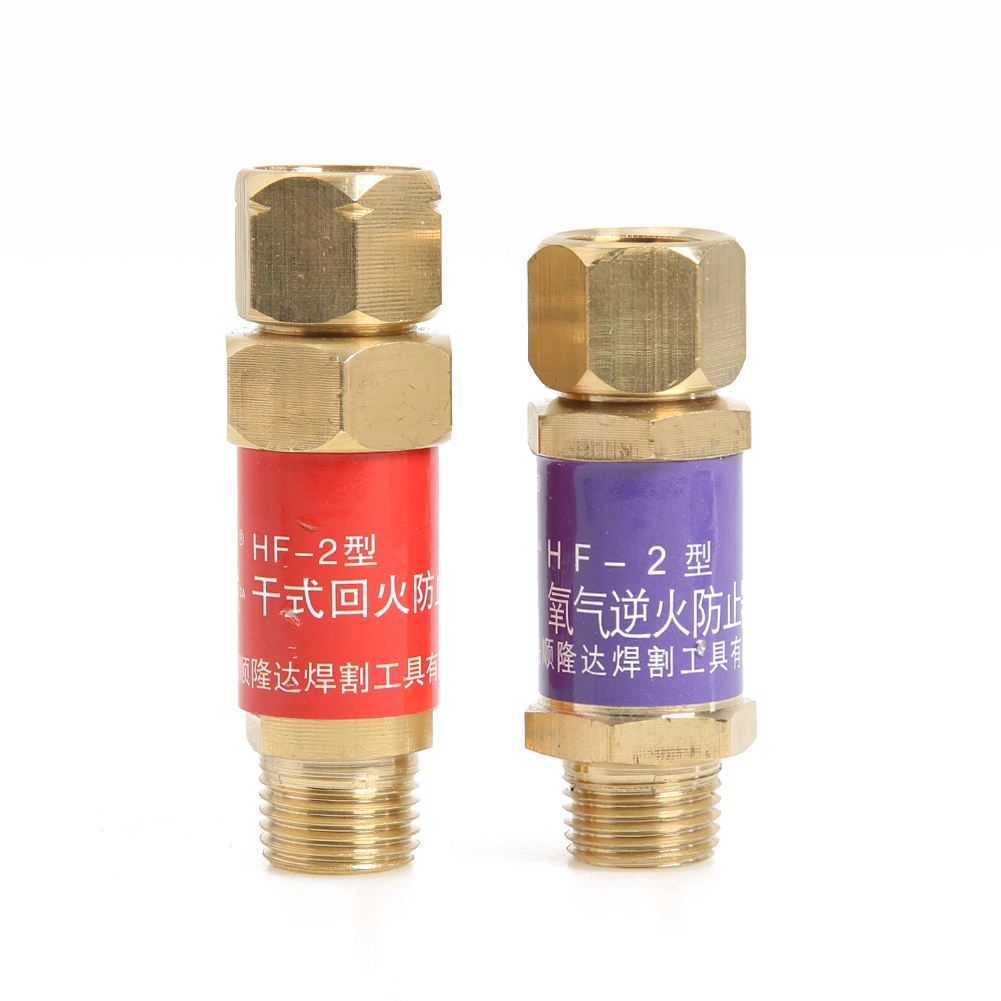 

2pcs Oxygen Acetylene Flashback Arrestor Fuel Safe Valve Fireback Preventer, 501 Original