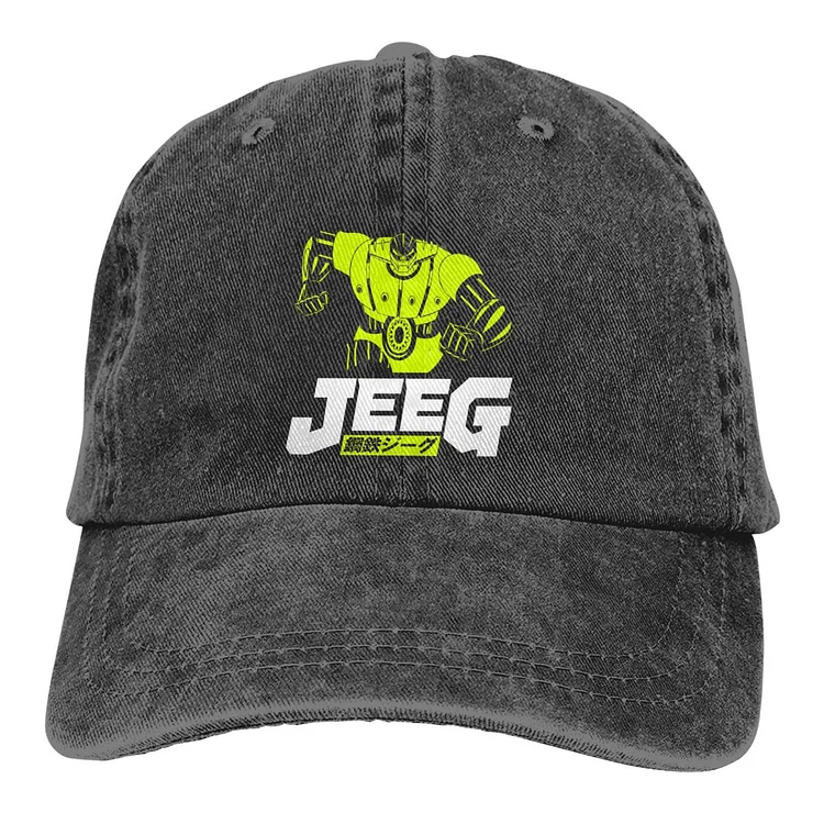 Summer Cap Sun Visor CLASSIC MECHA Hip Hop Caps Koutetsu Jeeg Infinitism Robot Anime Cowboy Hat Peaked Hats