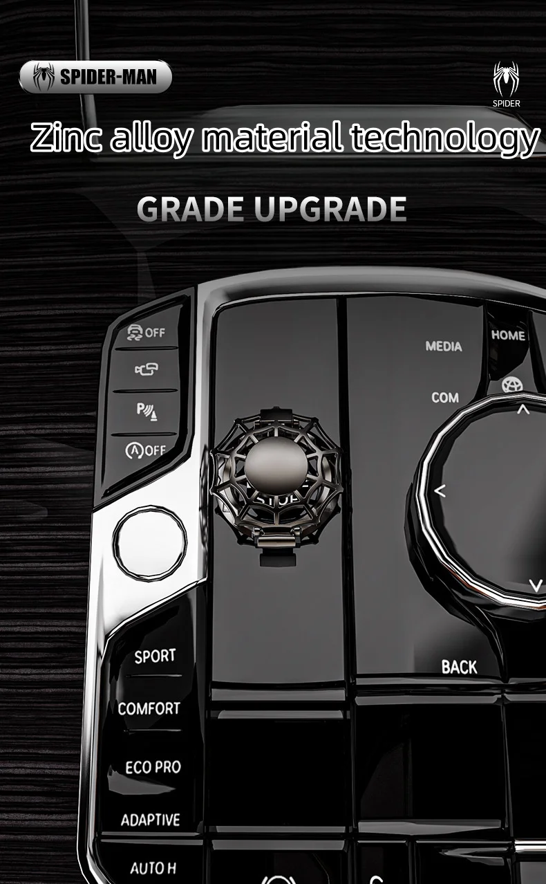 Spiderweb one-button ignition button protective cover