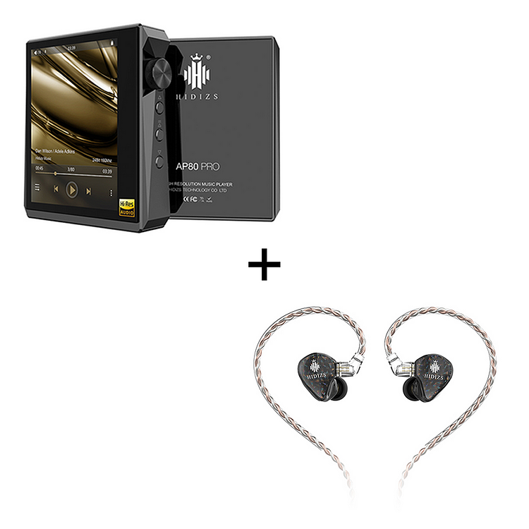 AP80 Pro Music Player + MS2 Earphones Bundle