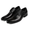 Lace up wedding shoes for men