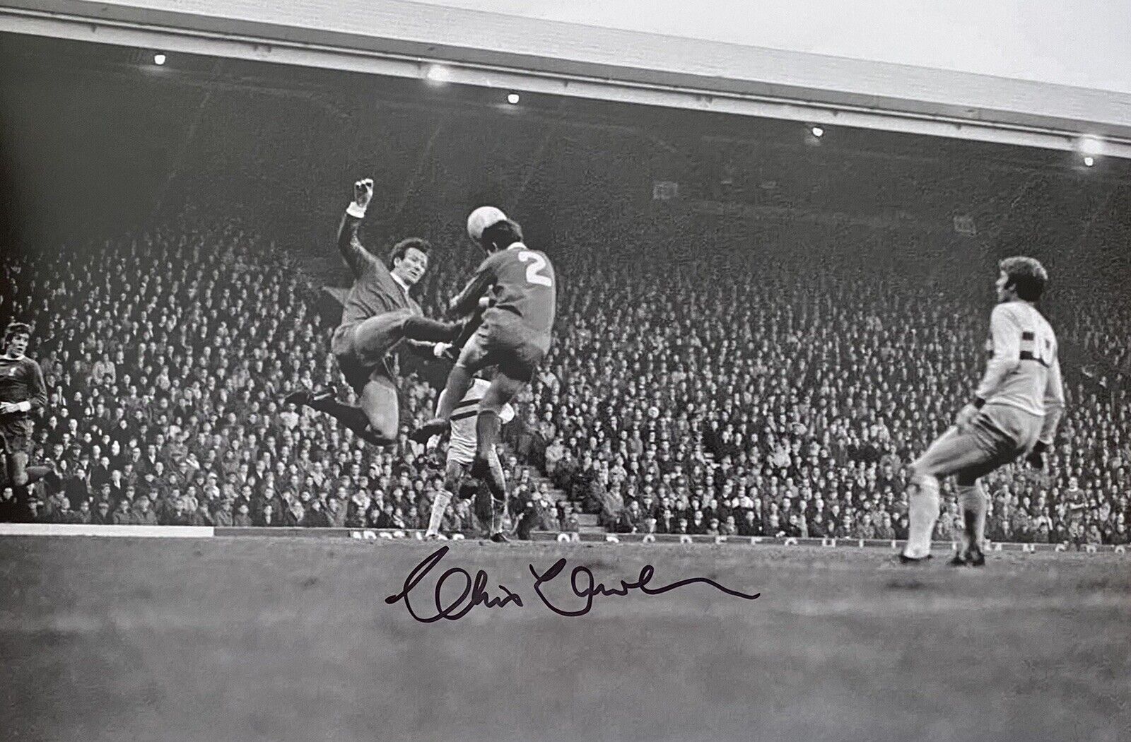 Chris Lawler Genuine Hand Signed Liverpool 12x8 Photo Poster painting 2