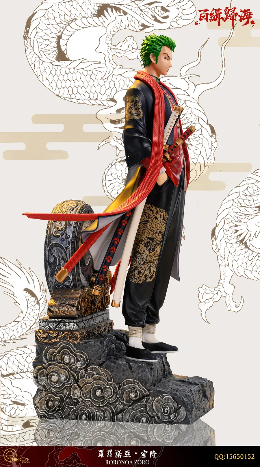 PRE-ORDER Third Eye Studio - One Piece - Roronoa Zoro 1/4 & 1/6