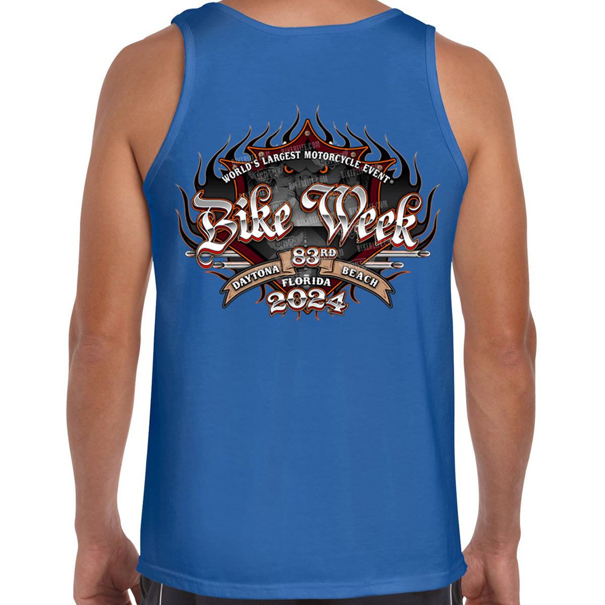 2024 Bike Week Daytona Beach Official Logo Tank Top