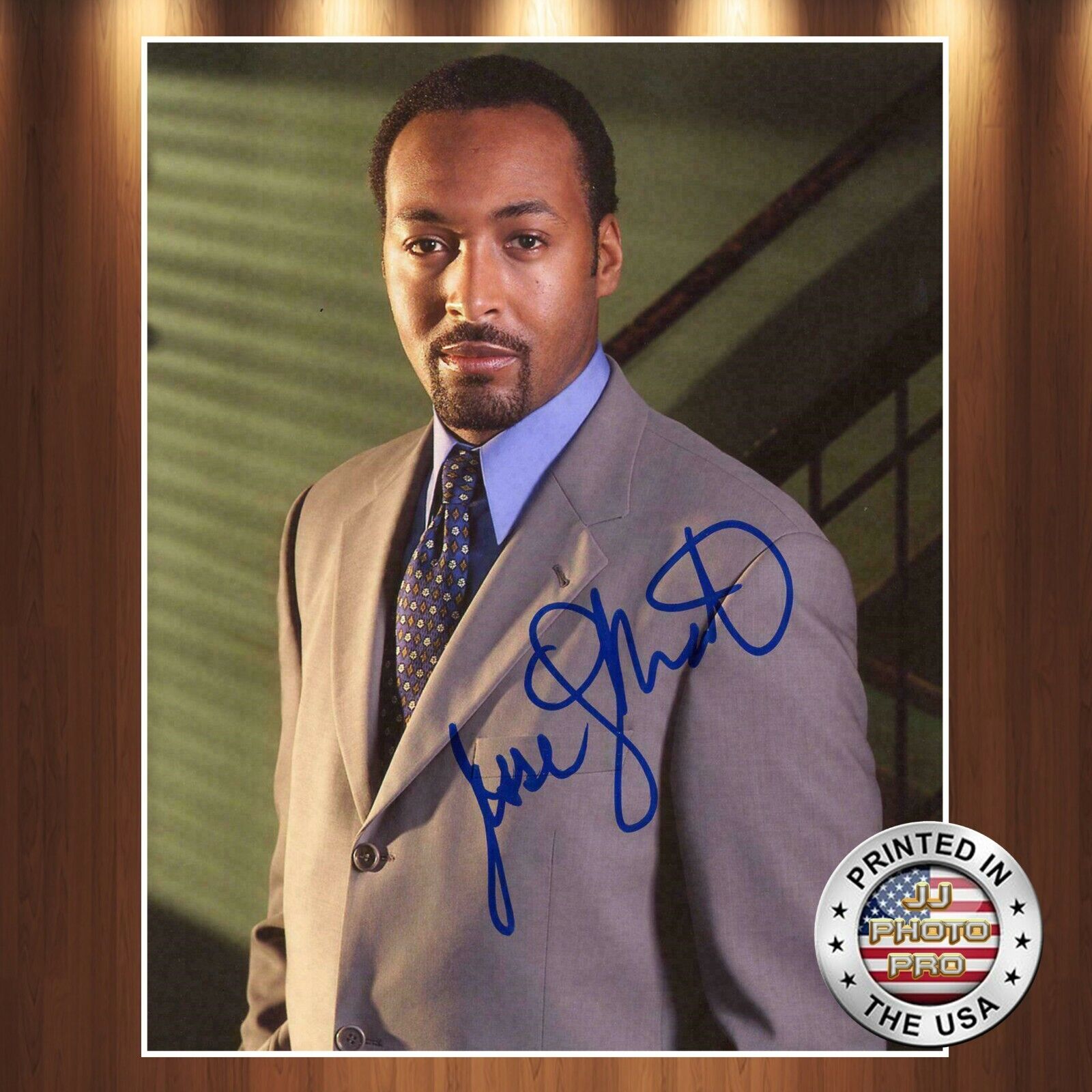 Jesse L Martin Autographed Signed 8x10 Photo Poster painting (Law and Order) REPRINT