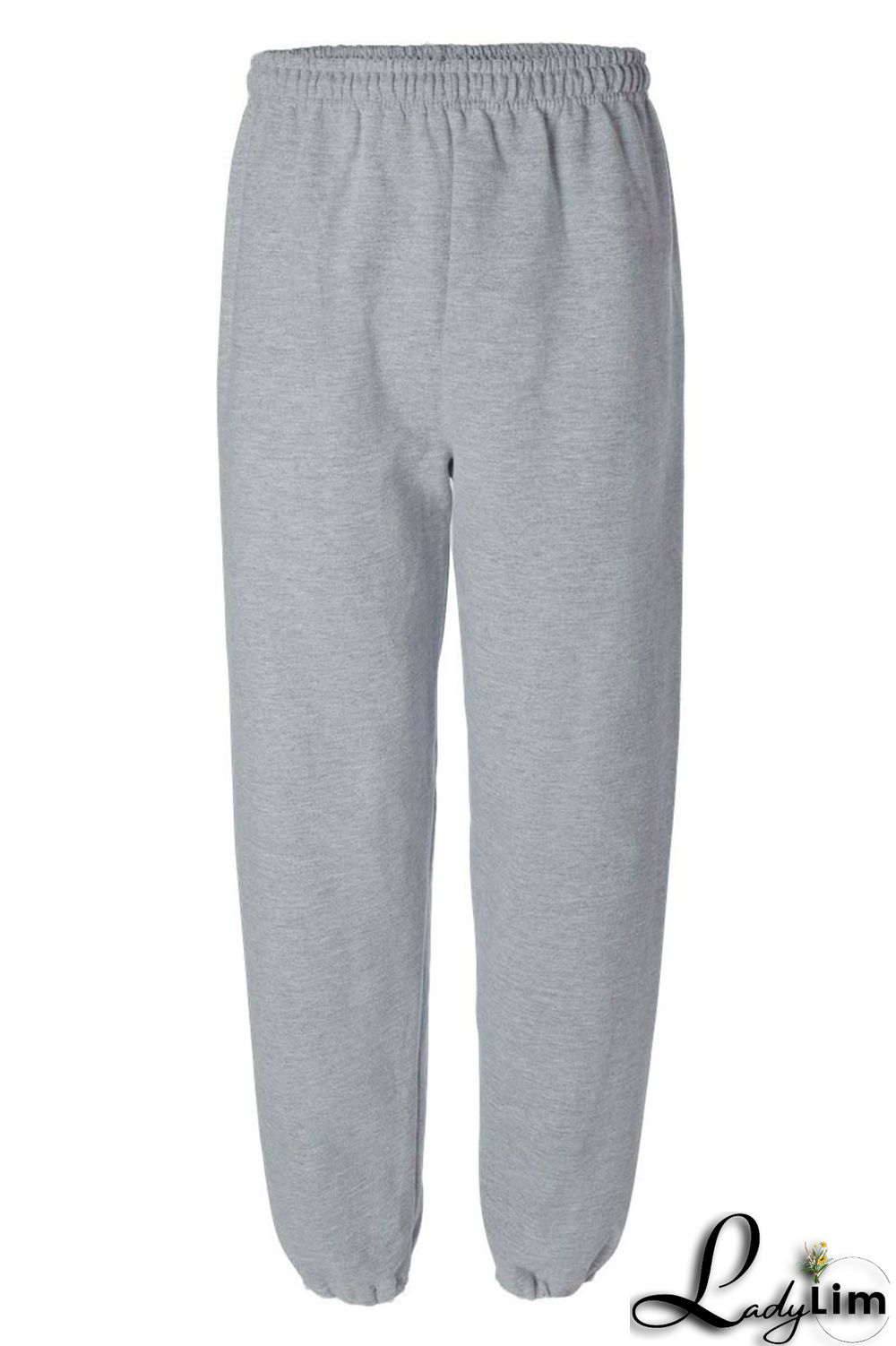 Black Casual Solid Split Joint Straight High Waist Solid Color Bottoms