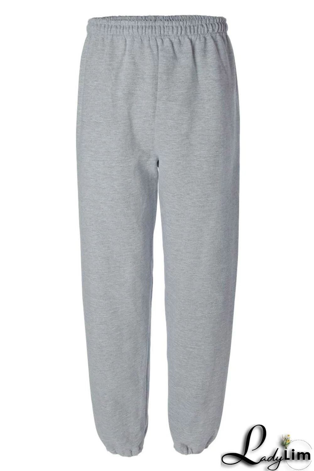 Black Casual Solid Split Joint Straight High Waist Solid Color Bottoms