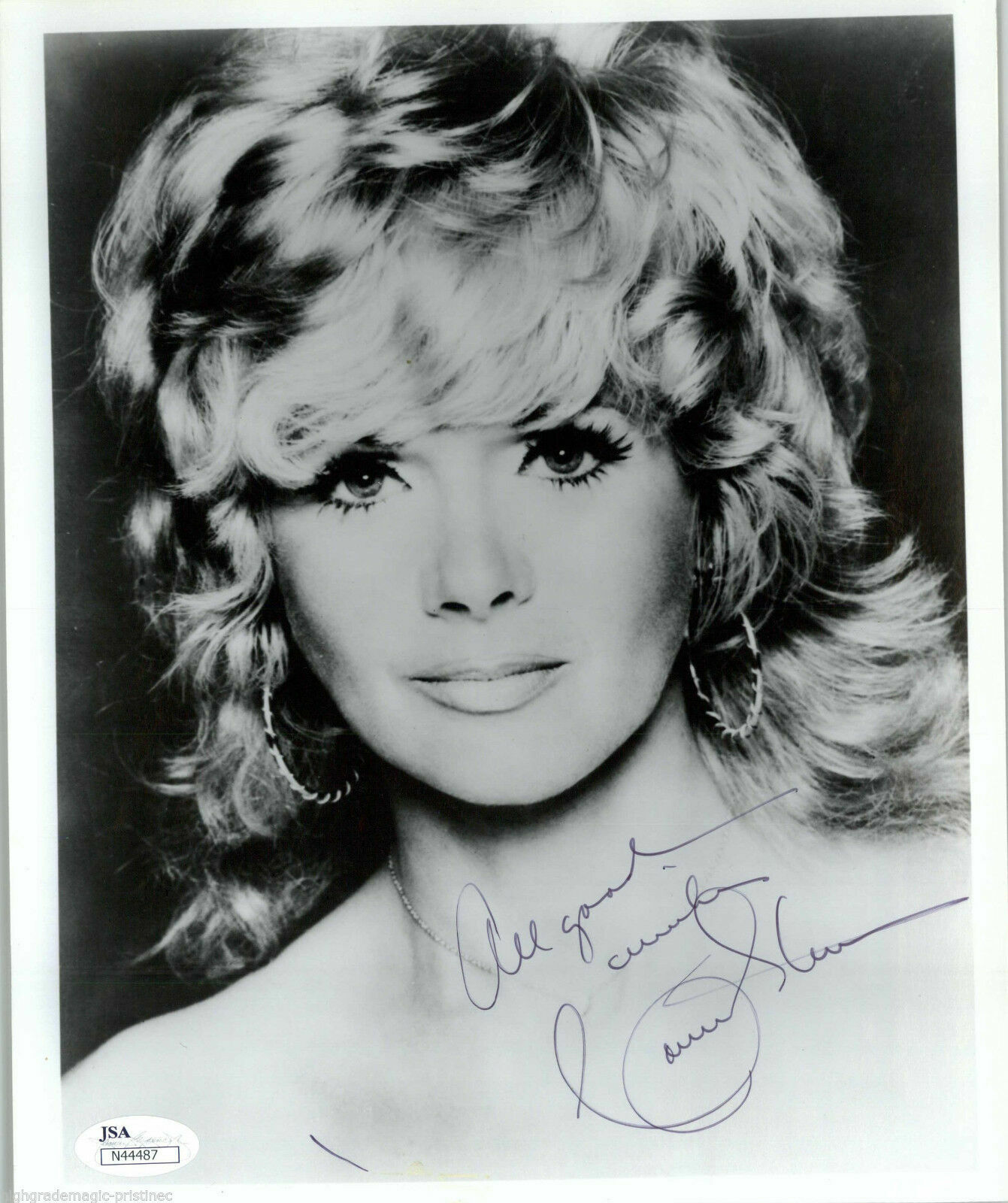 CONNIE STEVENS SIGNED AUTOGRAPHED 8X10 JSA AUTHENTICATED COA #N44487