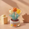DIY Flower Potted Crochet Kit with Video Tutorial Cute Plants Hand-Knitted Tool
