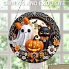 2D flach diy halloween diamond art anhänger doppelseitiges diamond painting set