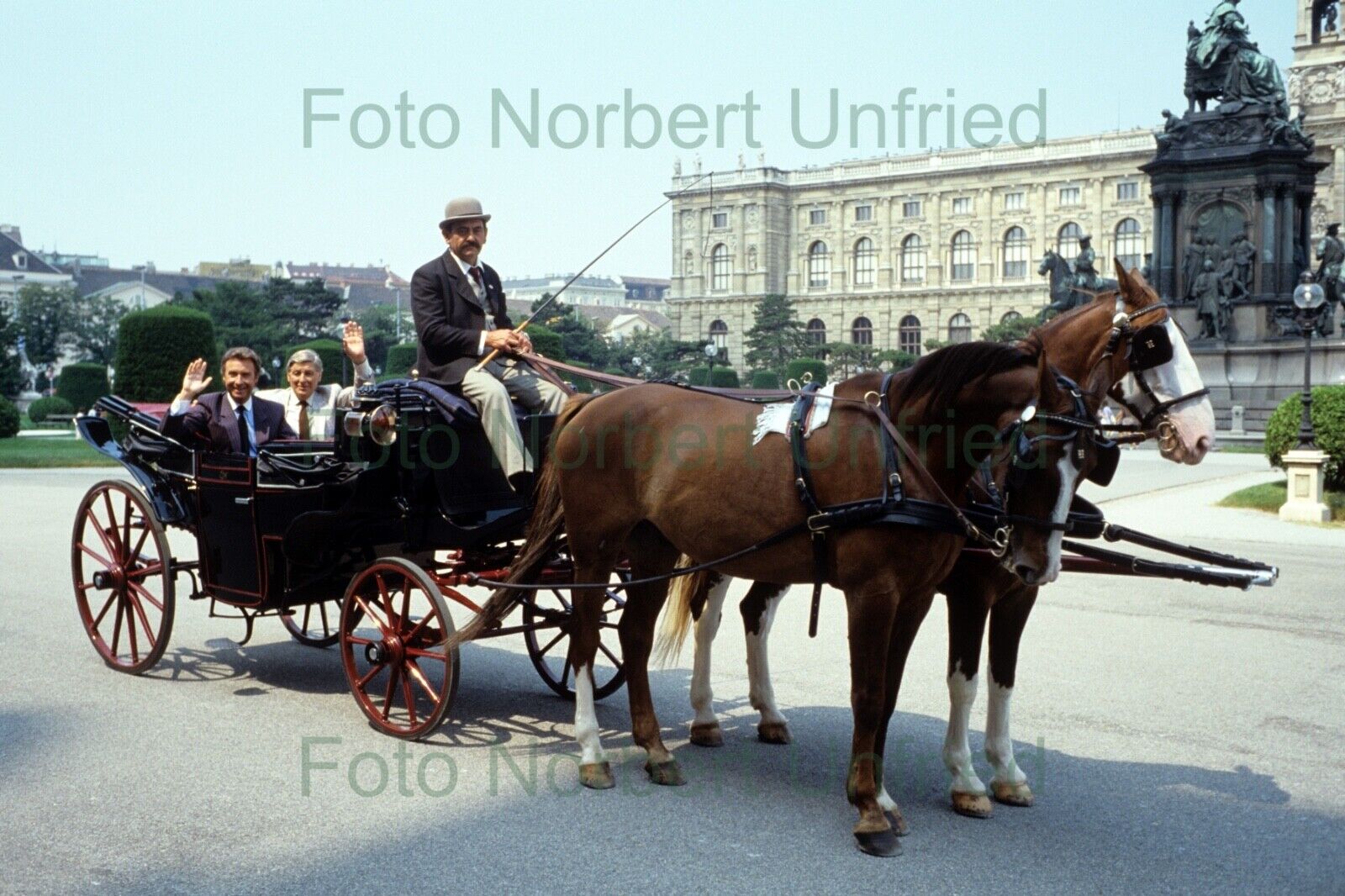 Peter Alexander Pfitzmann Fiaker Photo Poster painting 20 X 30 CM Without Autograph (Nr 2-265