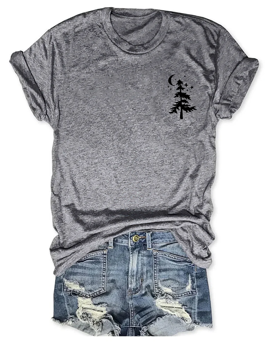 No City Lights Just Camp Fire Nights T-shirt