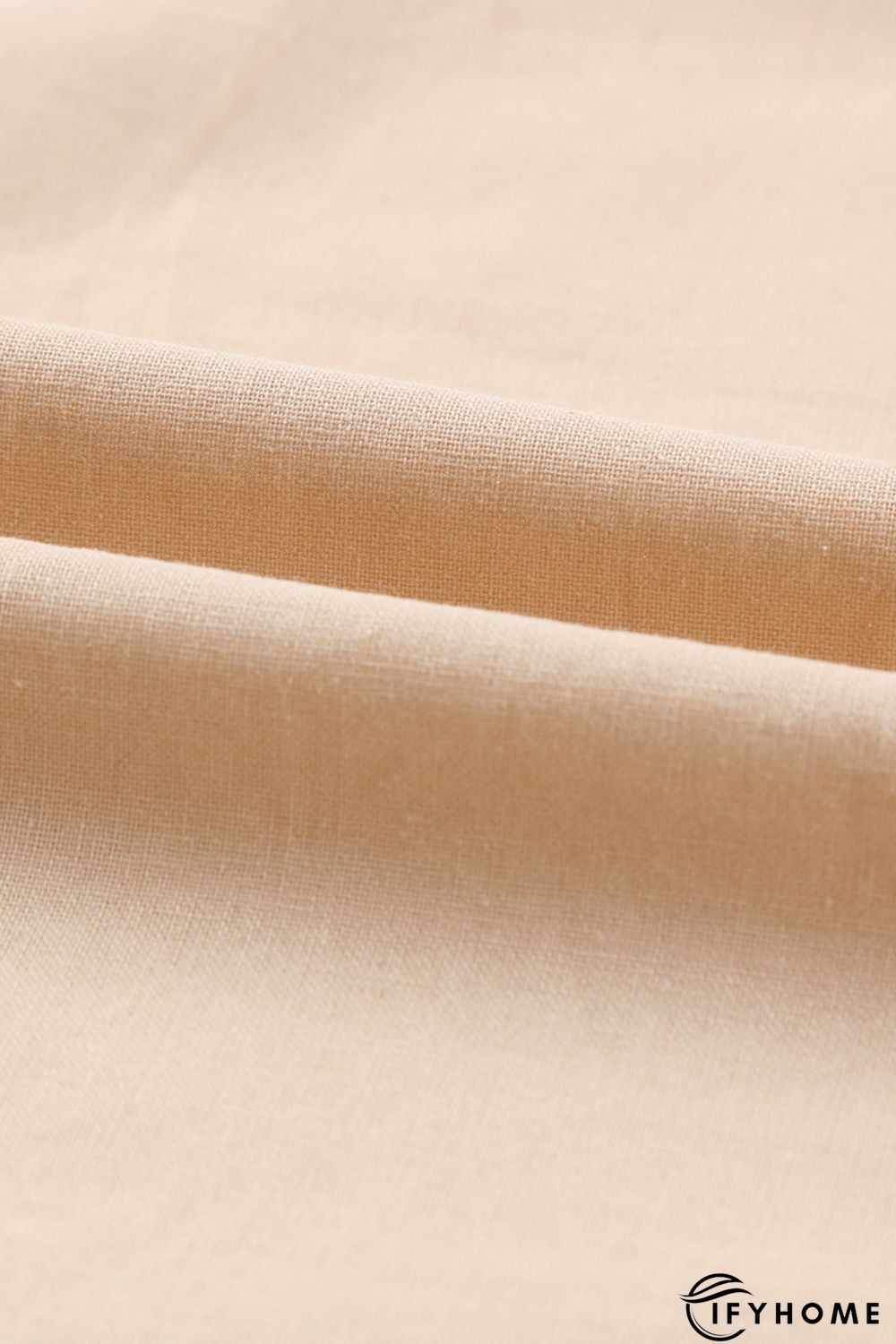 Apricot Deep V Neck Bow Knot Oversized Backless Mini Dress | IFYHOME