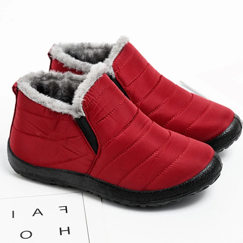 Men Shoes Winter Warm Ankle Boots For Man Large Size Snow Boots Men Safety Shoes Men's Winter Work Shoes Boots Tennis Masculino