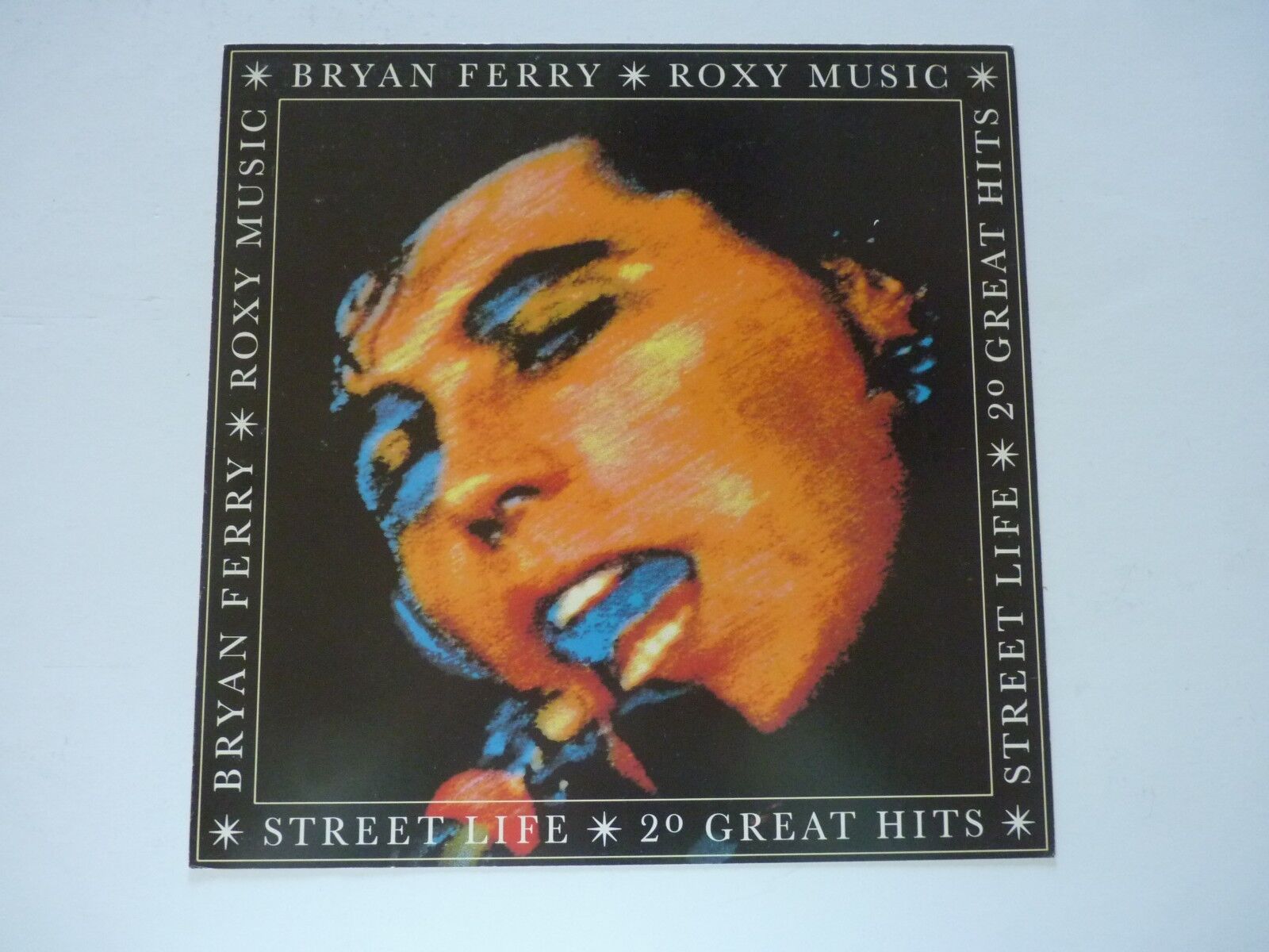 Bryan Ferry Roxy Music Street Life LP Record Photo Poster painting Flat 12x12 Poster